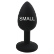 X-CITE SMALL SILICONE PLUG BLACK